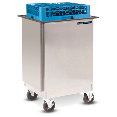 Dinex DXPIDRE1020 Rack Dispenser Enclosed Mobile Design