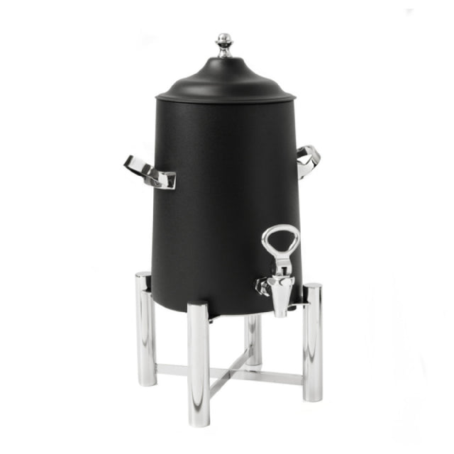 Steelite DW45WTVACBKSS Tempo Urn Black & Stainless Steel 5.0 Gal