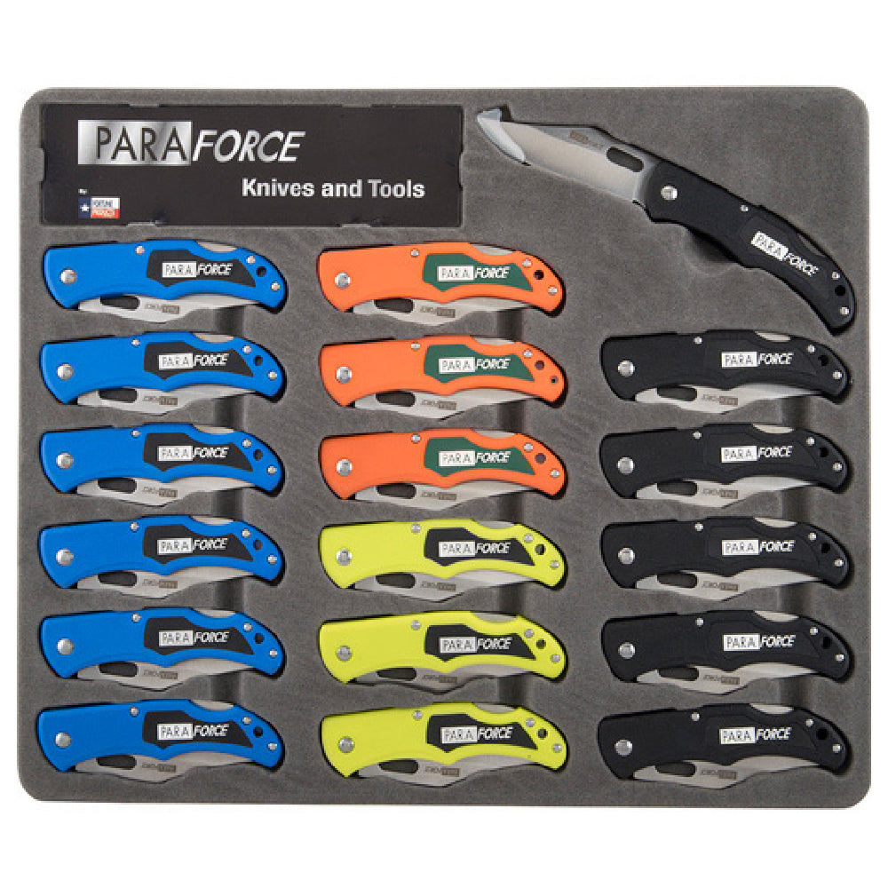 Franklin Machine Products 280-2280 Accusharp® ParaForce™ Pocket Knives 3" Blade 4" Folding Knife Handle