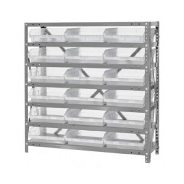 Quantum 1239-109CL Shelving Unit 12"D X 36"L X 39"H Heavy Duty