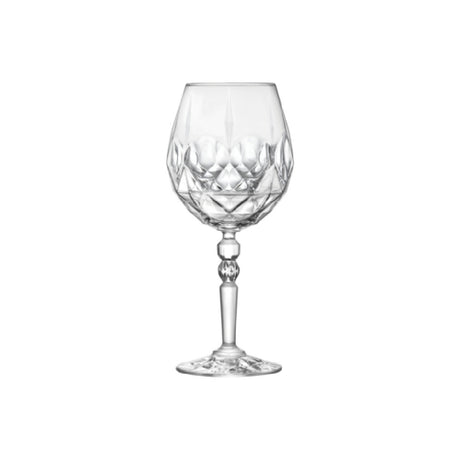 Steelite 660RCR302 Cocktail Goblet Glass 17.75 Oz. (H 8-7/8" M 4" T 2-3/4" B 3-1/8") EcoCrystal