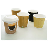 PacknWood 210LGDW4 - Coffee Lid, 2.45" Dia., For 210GCRIS41