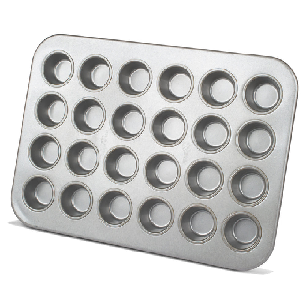 JB Prince M261 Mini Muffin Pan 17.19" X 12-7/8" 24 Cups