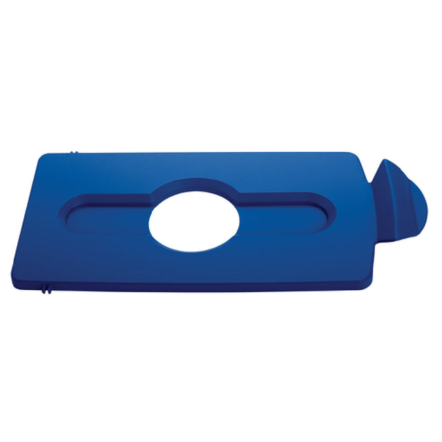 Rubbermaid 2007889 - Slim Jim® Bottles/Cans Recycling Station Lid Insert, 16-1/2"L X 8"W X 1/2"H