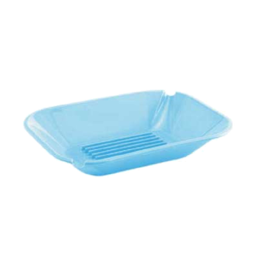 Alegacy Foodservice Products 498FB All Purpose Prep Tray 9-1/2" X 7-3/16" X 1-5/8" Raised Grooves