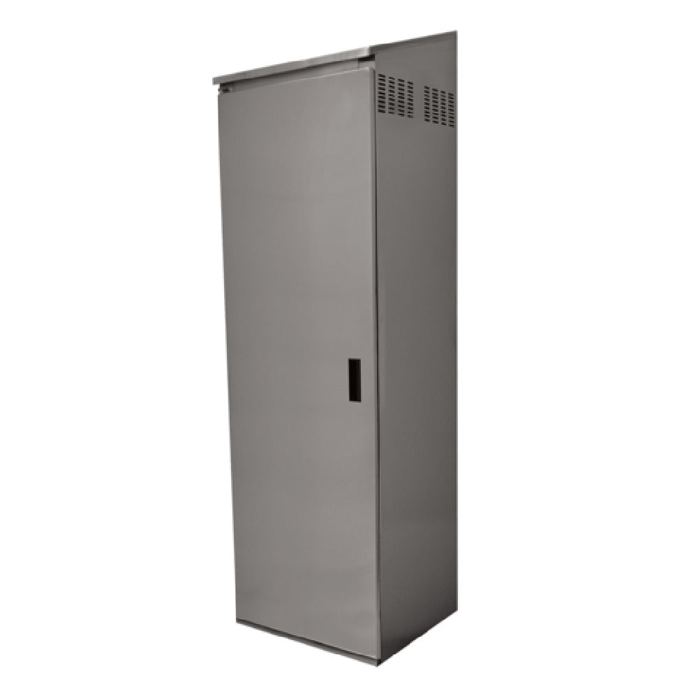 Advance Tabco CAB-1 Free Standing Cabinet 25-3/16"W X 22-3/4"D X 84"H (1) Left-hinged Door