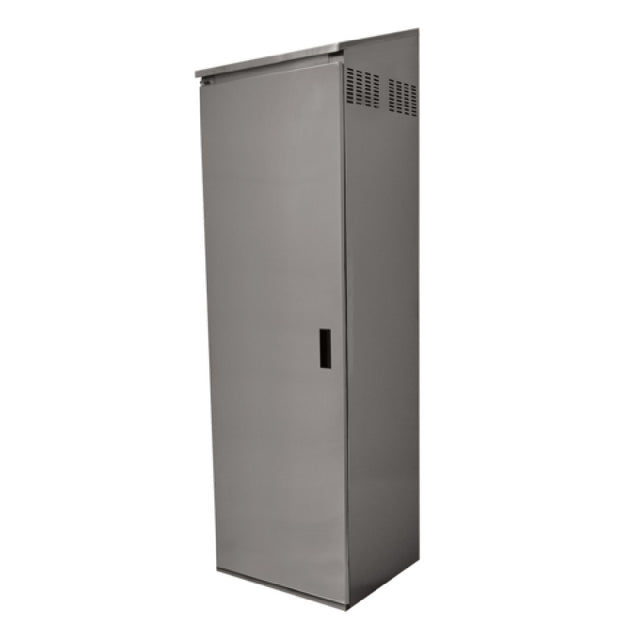 Advance Tabco CAB-1 Free Standing Cabinet 25-3/16"W X 22-3/4"D X 84"H (1) Left-hinged Door