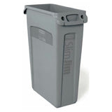 Rubbermaid 3540-60 Vented Trash Can 23 Gal Gray