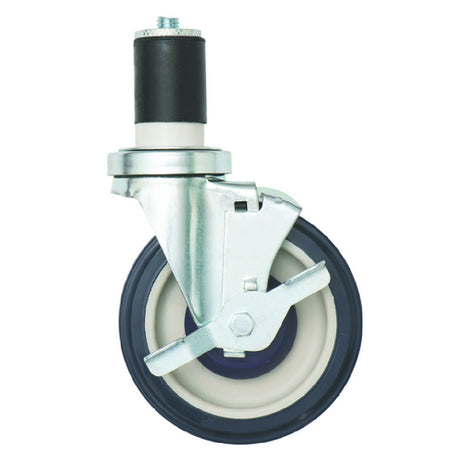 Hubert 60248 - Kratos Caster With Brake For Kratos Worktables, 5", 1.25" Stem