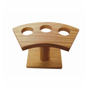 PacknWood 210SBAM3 - Cone/Temaki Display, 6.25" X 3" X 3.5"H, Rectangular