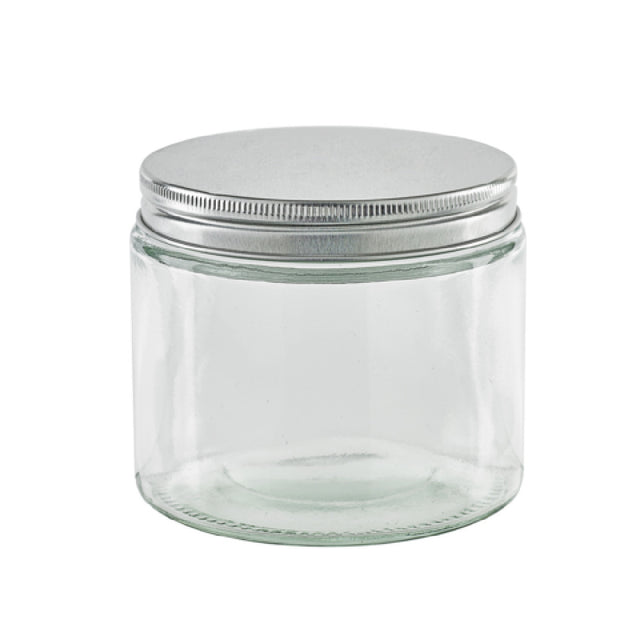 PacknWood 294VBOC390 - Glass Jar, 13 Oz, 3.66"W X 3.46"D X 3.16"H
