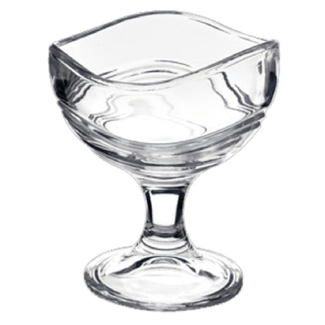 Steelite 4947Q441 Dessert Dish 6 Oz. (H 4-1/4" M 3-3/4" T 3-3/4" B 2-1/2") Bormioli Rocco