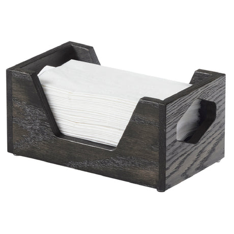 Cal Mil 3810-87 Cinderwood Napkin Holder 9-1/2"W X 5-1/2"D X 1-3/8"H Rectangular