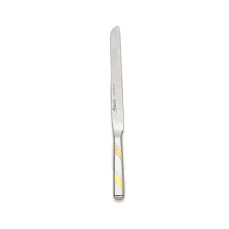 Alegacy Foodservice Products 122GD Goldcrest™ Slicer Knife 13-1/2" Overall Length Wave Cut
