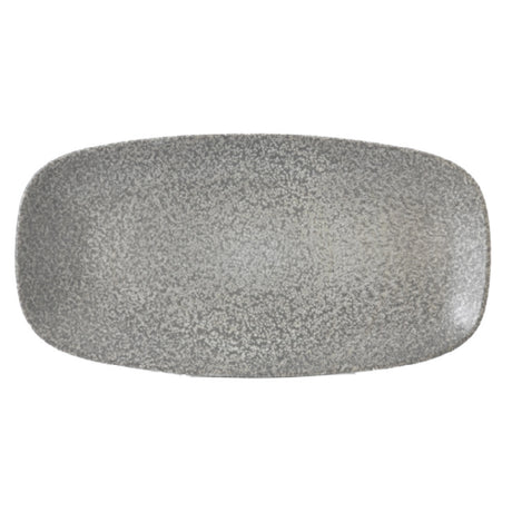 Arc Cardinal EO355 Dudson Evo Origins Grey Coupe Plate (L:13.88'' X W:7.38'') Vitrified Ceramic