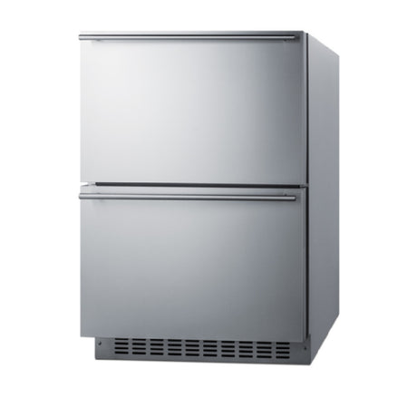 Summit SPRF34D7 Undercounter Refrigerator-Freezer Built-in Or Freestanding 24"W