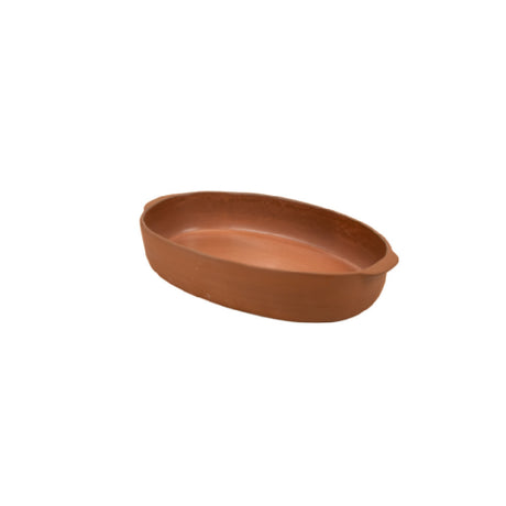 Arc Cardinal FP413 Maria Portugal Terracota Terra Sienna Oval Baker 40.0 Oz (L:11.63'' X W:6.63'')