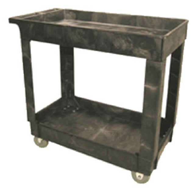 Rubbermaid FG9T6600BLA - Utility Cart, 34"L X 17-2/5"W X 32-2/5"H, 500 Lbs. Capacity