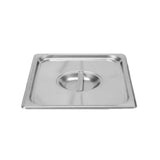 Thunder Group STPA5120C Steam Table Pan Cover 1/2 Size Solid With Handle