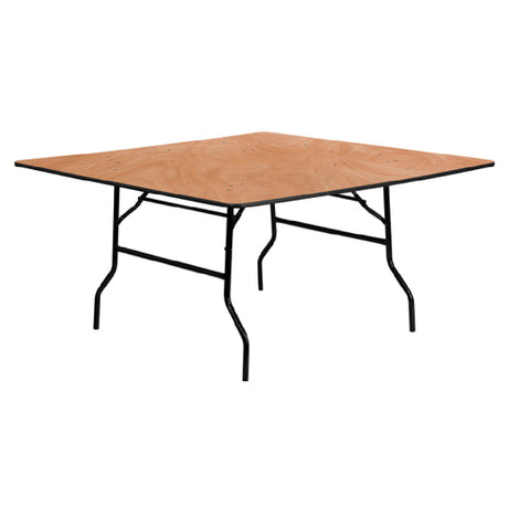 Flash Furniture YT-WFFT60-SQ-GG Folding Banquet Table 60"W X 60"D X 30-1/8"H Seats Up To 8-10 Adults