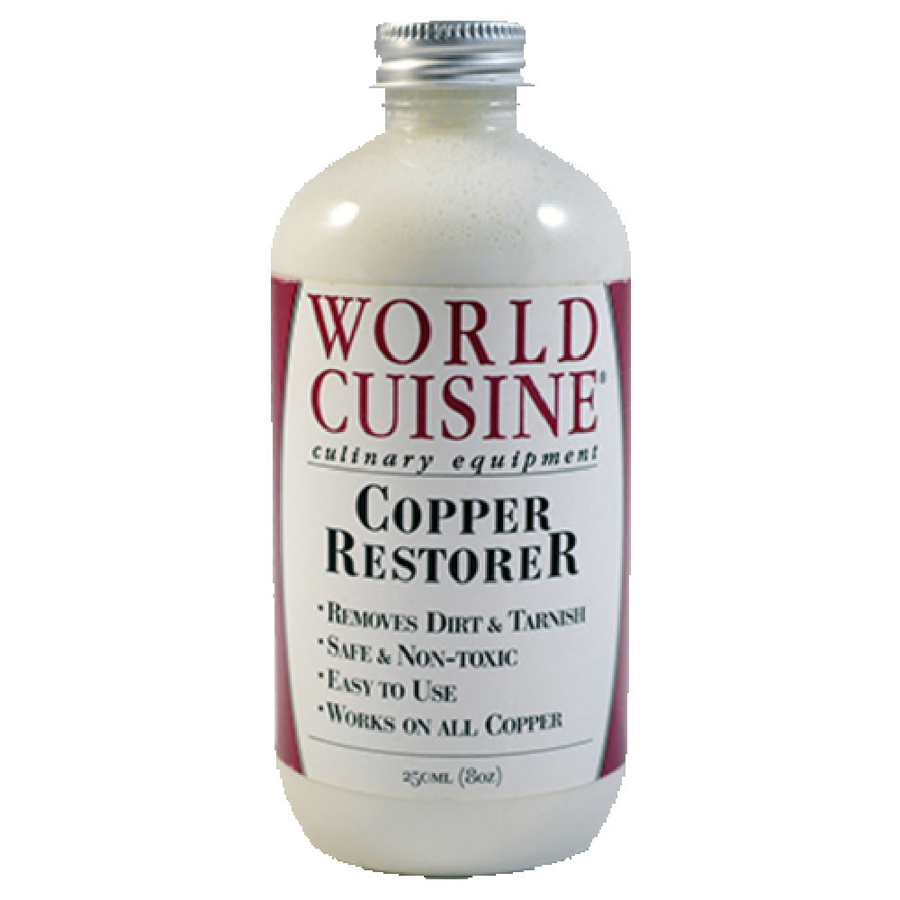 Paderno 70208 Copper Restore 8 Oz. (250 Ml) Removes Dirt And Tarnish From All Copper