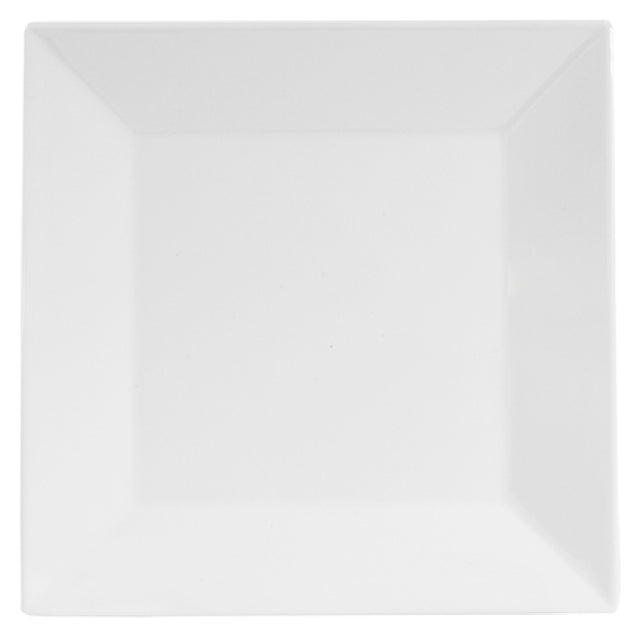 GET Enterprises B612SQ-W Elite Global Solutions Plate 6" X 3/4"H Square