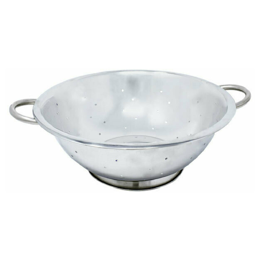 Omcan 80738 3 QT Stainless Steel Colander With Base And Handles