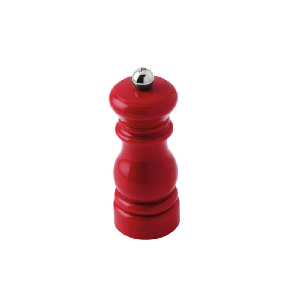 Rosenthal Sambonet Paderno 69041P12 Pepper Mill Red 4-1/2" Acrylic