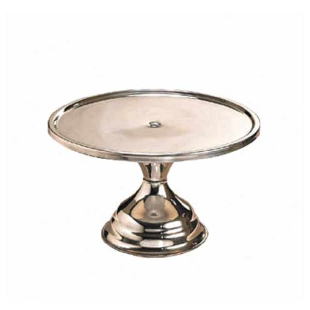 American Metalcraft 19001 Cake Stand 13-1/2" Diameter X 7-1/2" High Stainless Steel