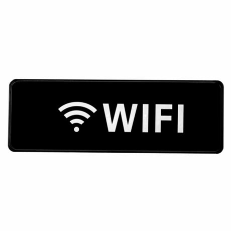 Alpine Industries ALPSGN-36 Sign 9" X 3" "WIFI"