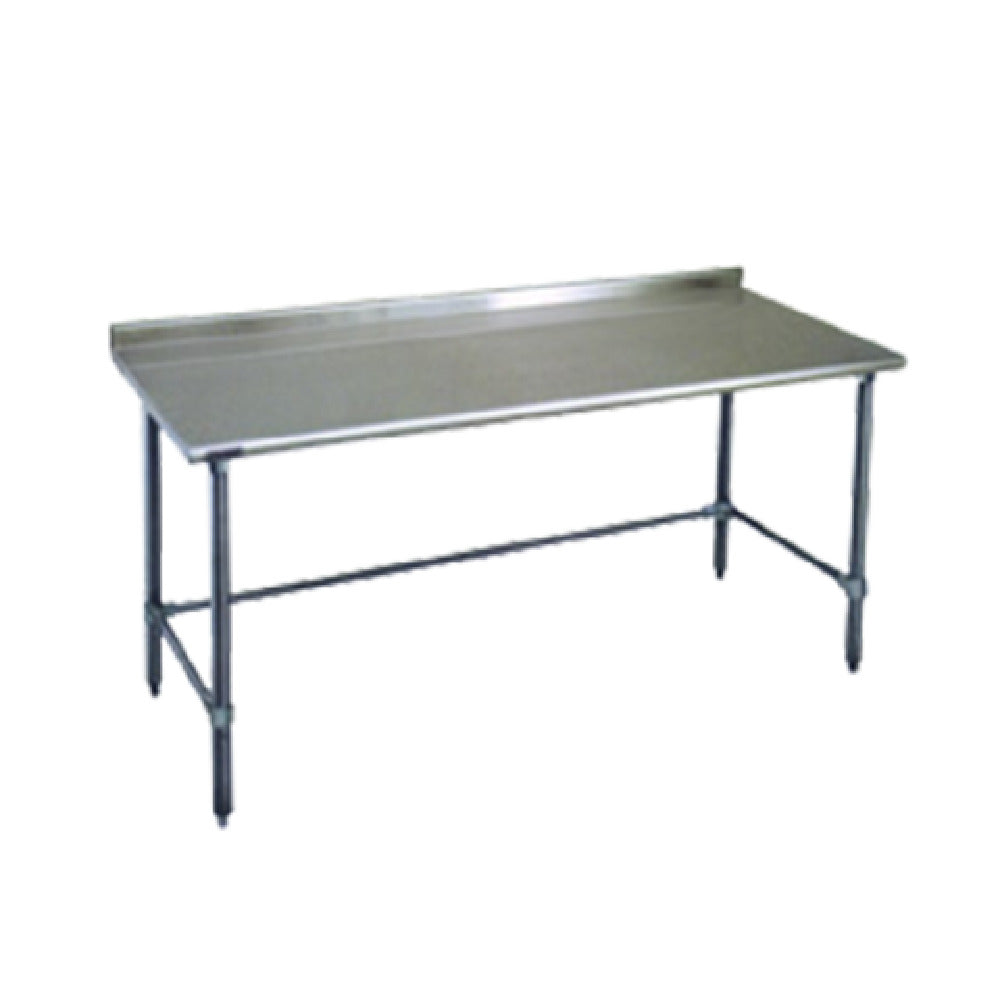 Eagle UT2496STE Spec-Master® Series Work Table 96"W X 24"D 14/300 Series Stainless Steel Top With 1-1/2"H Rear Up-turn