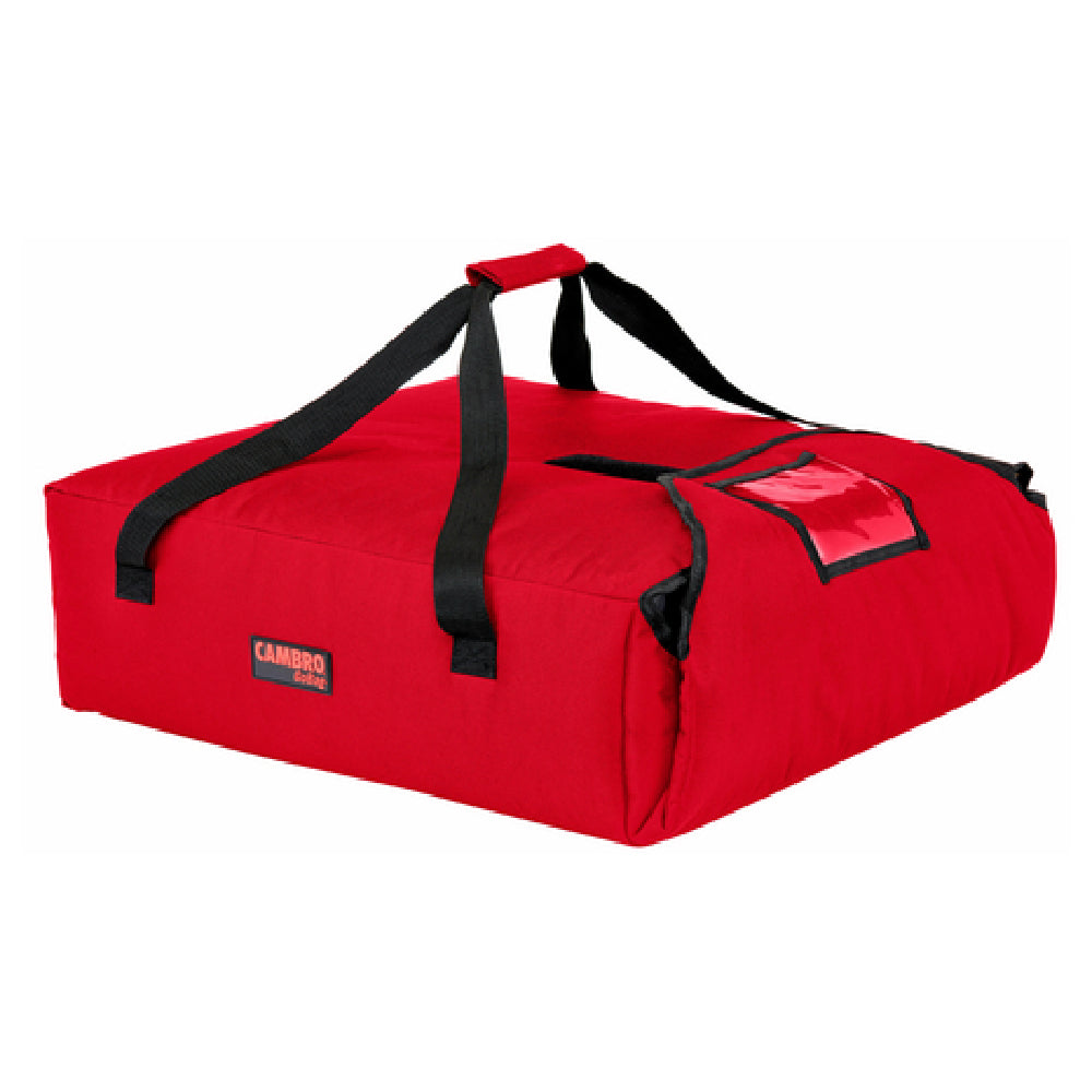 Cambro GBP220521 GoBag® Pizza Delivery Bag 20-3/4" X 21-3/4" X 6-1/2" (2) 20" Or (3) 18" Pizza Capacity