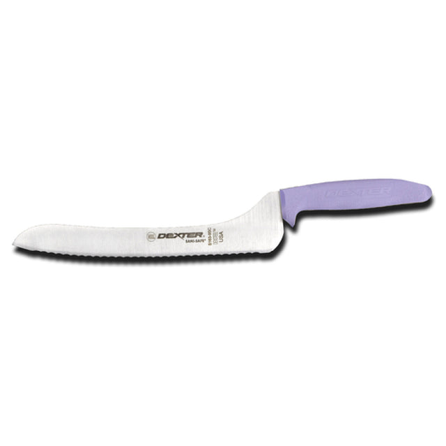 Dexter Russell 13583P Sani-Safe® (S163-9SCP-PCP) Sandwich Knife 9" Scalloped Edge