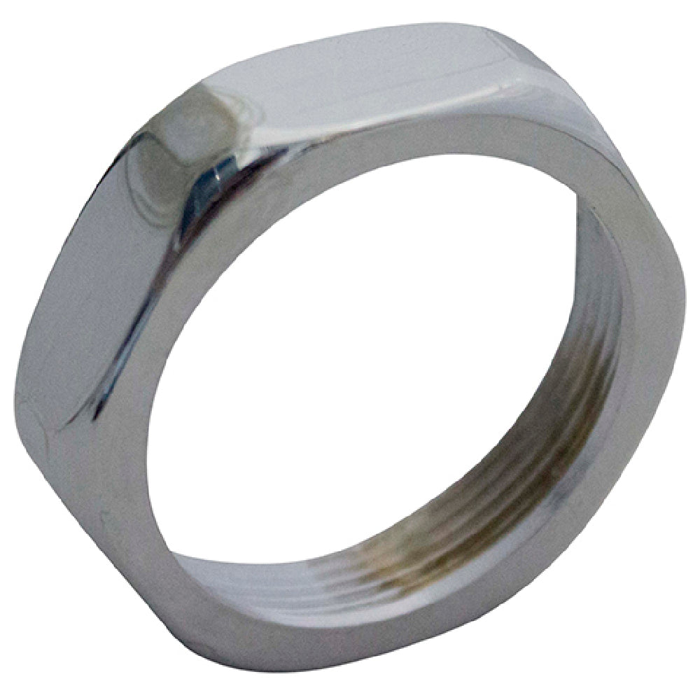 Franklin Machine Products 840-4687 Handle Coupling Nut 1-53/64"OD X 1-25/64"ID Chrome-plated (for Urinals/toilets Used To Convert Existing Valve On Units With Standard Handle Activation) (Sloan 0301082 Replaces FMP 850-1249)