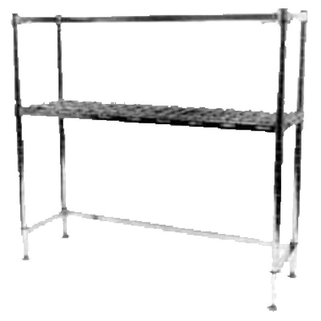 Metro 2KR346MC HD Super™ Beer-Keg Handling Rack 42"W X 18"D X 64-1/8"H (1) Dunnage Shelf & (1) Solid Shelves