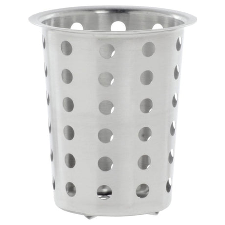 Hubert 51832 - Flatware Cylinder, 4-1/2" Dia. X 5-1/2"H, Perforated