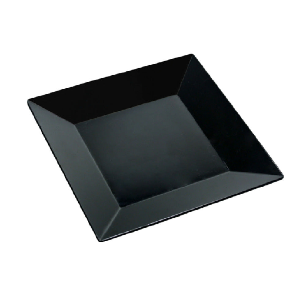 Yanco RM-110BK Rome Plate 10"L X 10"W Square