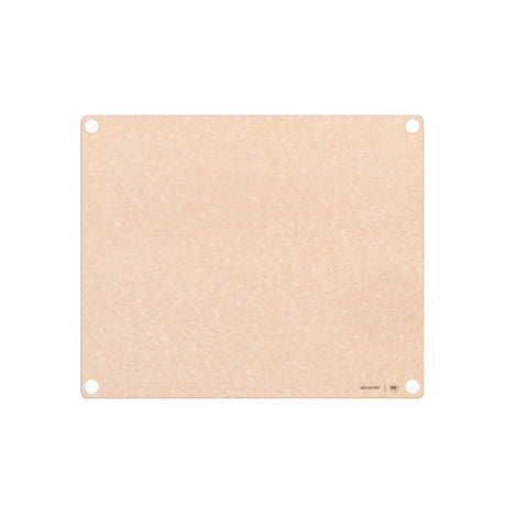Epicurean 622-23190107 Epicurean HACCP Non-Slip Cutting Board 23" X 19" X 3/8" In Natural With White Dairy Feet