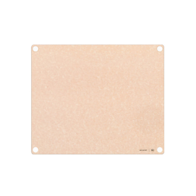 Epicurean 622-23190107 Epicurean HACCP Non-Slip Cutting Board 23" X 19" X 3/8" In Natural With White Dairy Feet