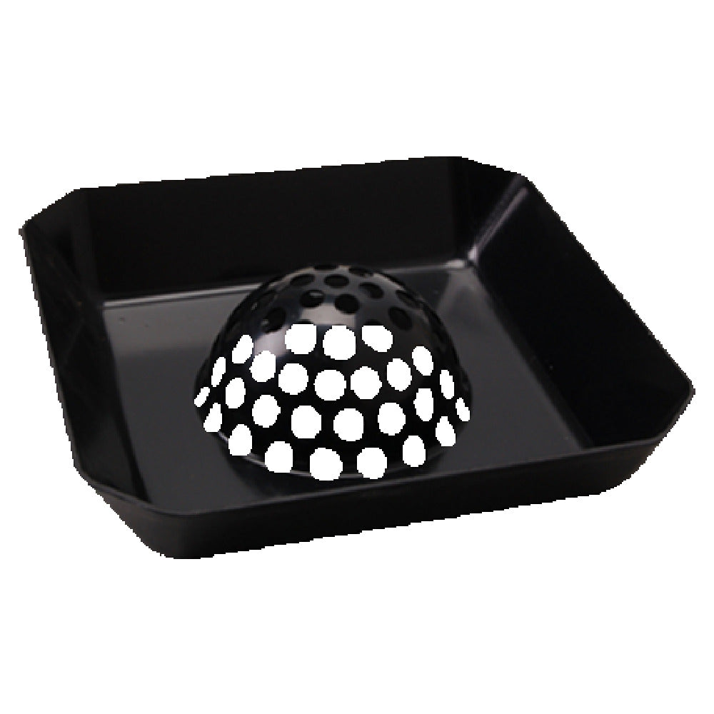 Franklin Machine Products 102-1144 Dome Dish Floor Drain Strainer 8-1/2" Square 2" Deep