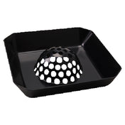 Franklin Machine Products 102-1144 Dome Dish Floor Drain Strainer 8-1/2" Square 2" Deep