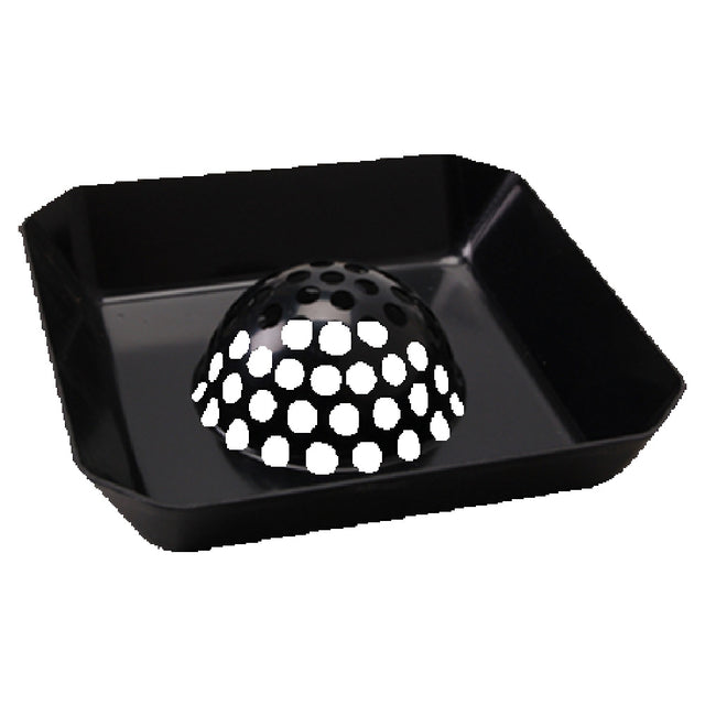 Franklin Machine Products 102-1144 Dome Dish Floor Drain Strainer 8-1/2" Square 2" Deep