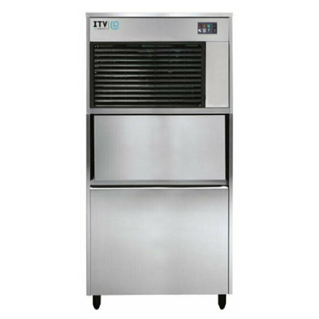 ITV Ice Makers IQ 300CW ICE QUEEN Ice Maker Self-contained Composed By Two Parts