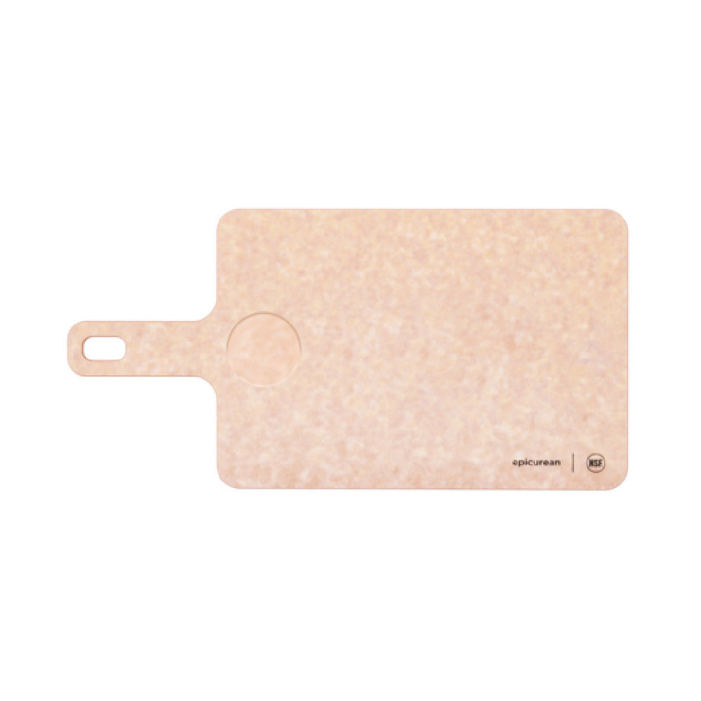 Epicurean 429-157501R Epicurean Serving Paddle 15" X 7.5" X 1/4" In Natural With 4" Handle And Ramekin Pocket
