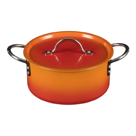 Bon Chef 73301-OM-T Country French X Ombre Sauce Pot 3 Qt 9 Oz 8 5/8"D X 3 7/8"H