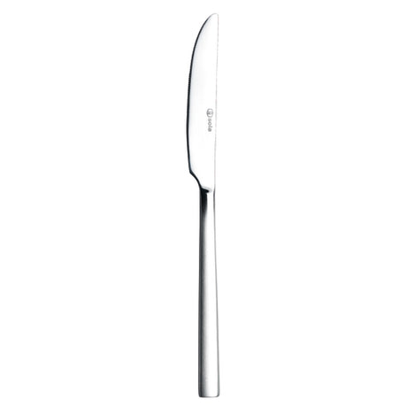 Arc Cardinal MB328 Sola Living Satin Dessert Knife (L:4.375'' X W:1.3'') 13/0 Stainless Steel