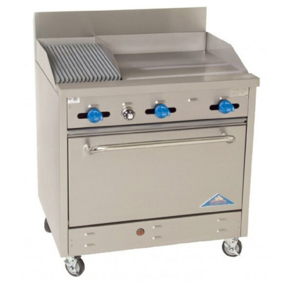 Comstock-Castle F330-24-1RB Range Gas 36" Wide