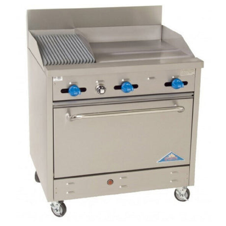 Comstock-Castle F330-24-1RB Range Gas 36" Wide