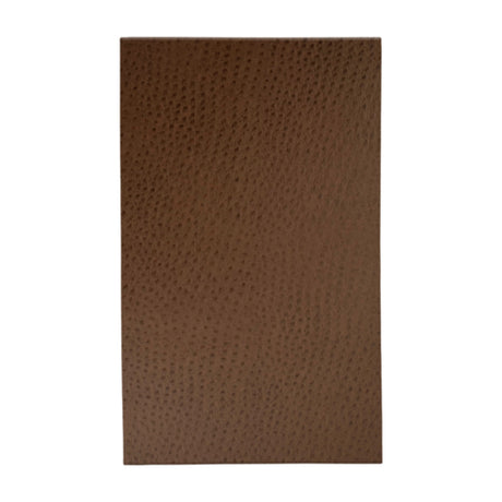 Risch CH-6V 8.5X14 Chesterfield Padded Ostrich Texture Faux-leather Menu Cover (specify Color)