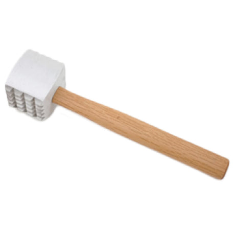 Royal Industries ROY RMT Meat Tenderizer Aluminum Head Wood Handle